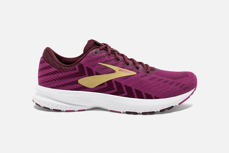 Brooks Launch 6 - Womens Road Running Shoes - Red (37542QEHS)